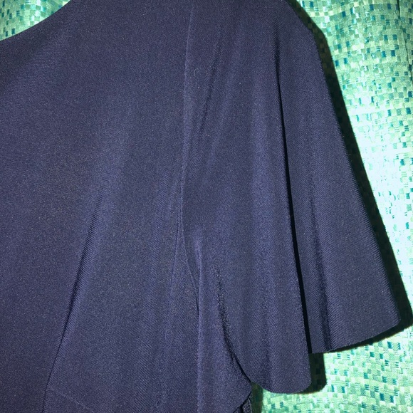 Lauren Ralph Lauren Navy Blue Mermaid Gown - Picture 5 of 8